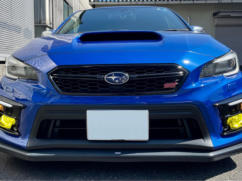 【新品未使用】インプレッサ WRX STI フロントバンパーカバー ダクト 右側