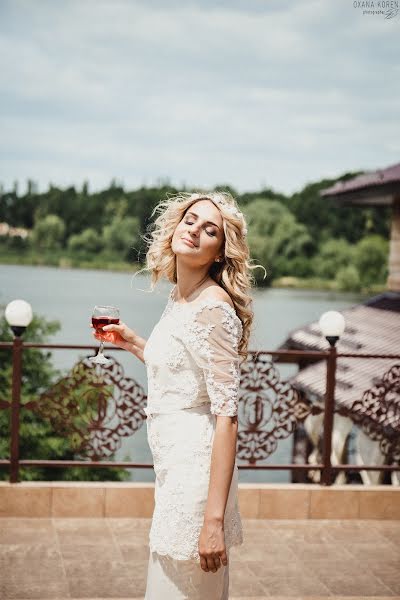 Wedding photographer Oksana Koren (oxanakoren). Photo of 17 August 2015