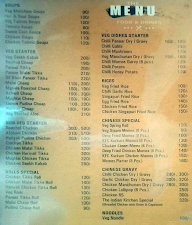 Baba Food Corner menu 2