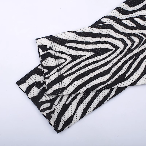 Title 12, Womens Zebra Pattern Hollow Half High Neck Bod...