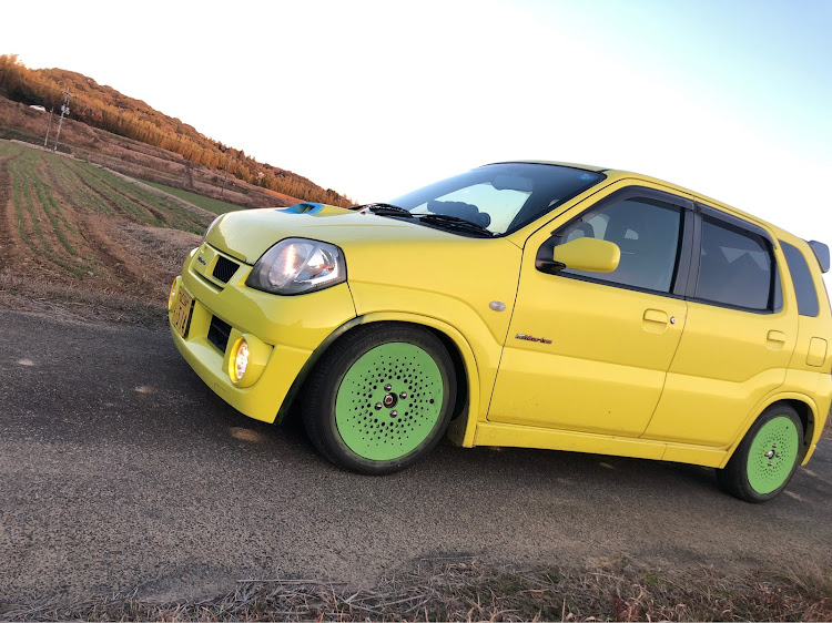Keiワークスのタービン交換・ブローオフサウンド・軽ターボ・変態ホットハッチに関するカスタム事例の投稿画像1枚目