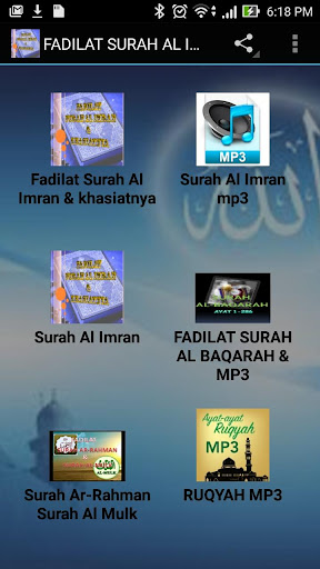 FADILAT SURAH AL IMRAN mp3