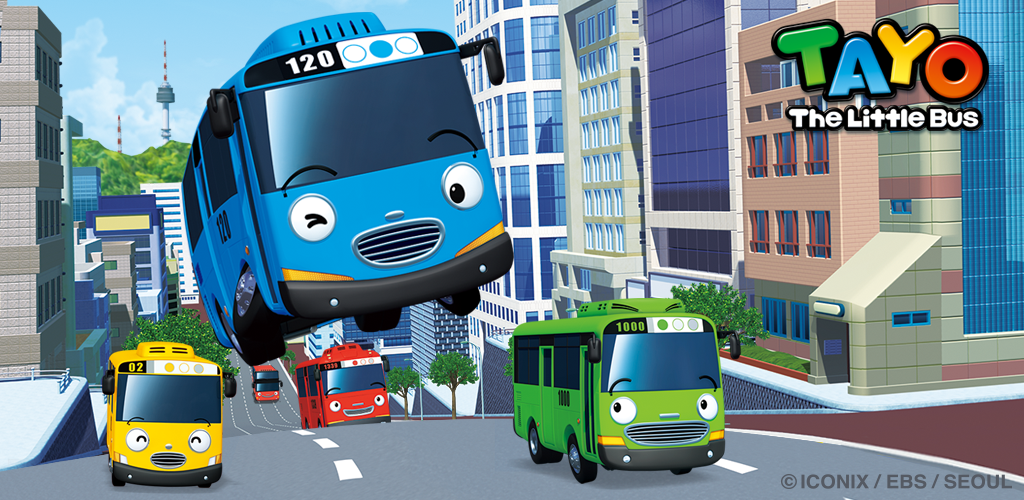 Tayo the Little Bus Driving Game Level 1 / Android Game / Free Educational  Games for Kids 