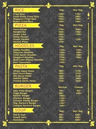 Xtreme cafe menu 5