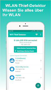 WiFi Dieb-Detektor - Wer nutzt mein WiFi? Screenshot