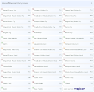 Dakkhan Curry House menu 1