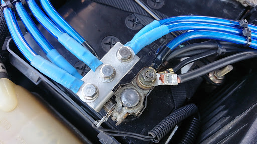 Rx 8 の愛車紹介 Diy アーシング カラーパーツに関するカスタム メンテナンスの投稿画像 車のカスタム情報はcartune