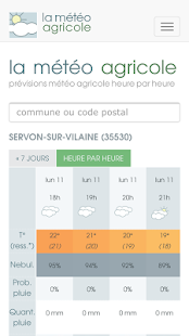 meteo agricole tours nord