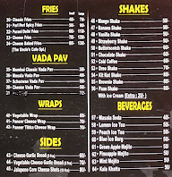 The Uncle's Cafe menu 4