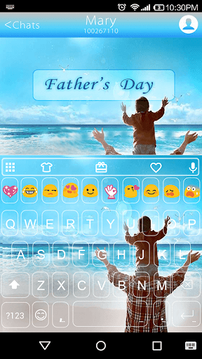 Father's Day Emoji Keyboard