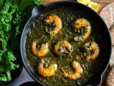 Hariyali Prawns Curry [500 Grams]