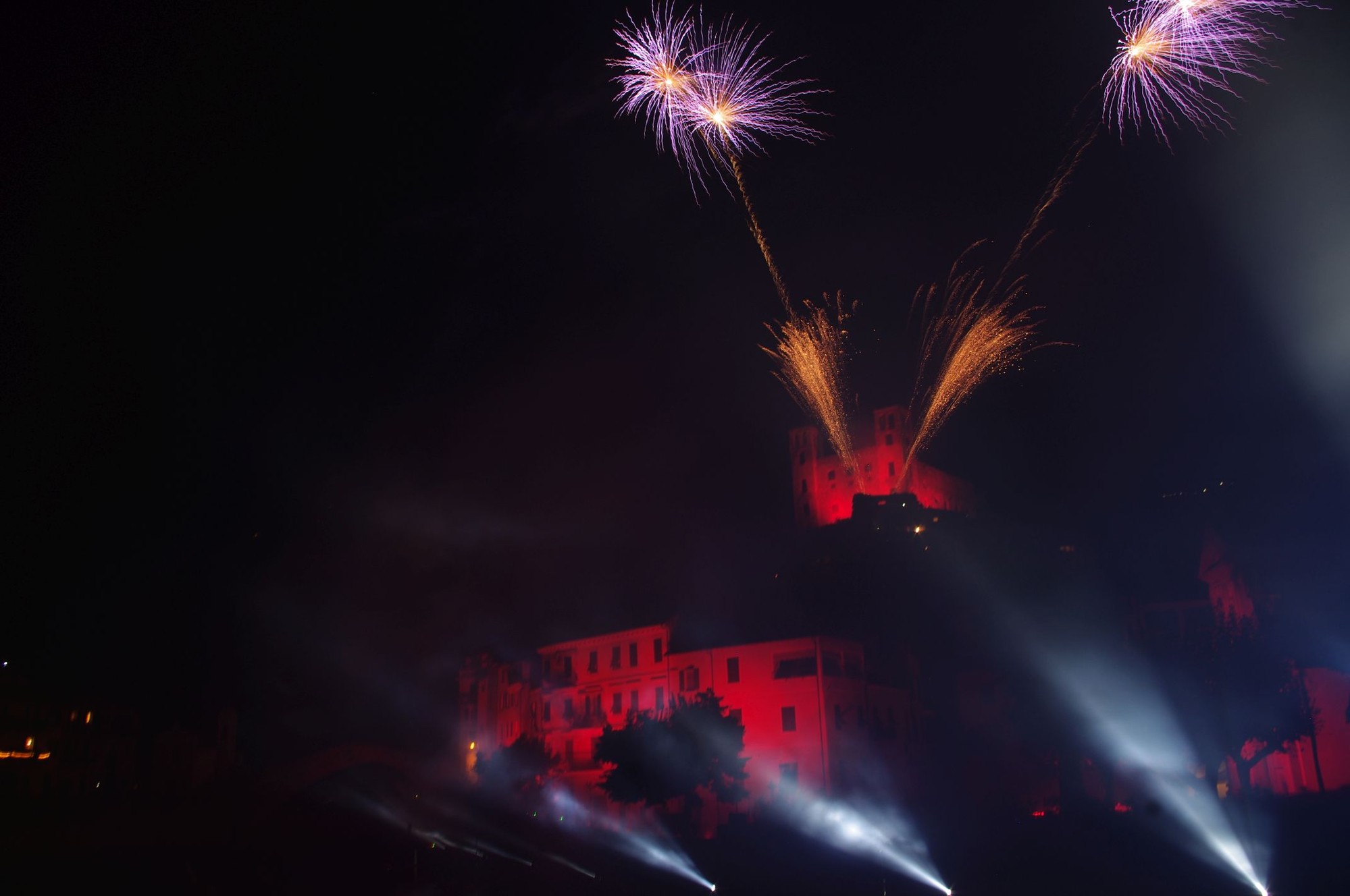 Fuochi d'artificio Dolceacqua di Denis Antoniali