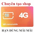 Sim Số Vietnamobile Nhận Mã Code Chuyên Tạo Shopee - 6 Tháng