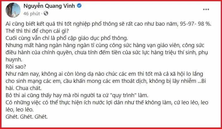 TẠI SAO CẦN TỔ CHỨC KỲ THI TỐT NGHIỆP THPT QUỐC GIA 