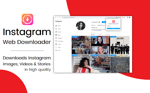 Instagram Web Downloader