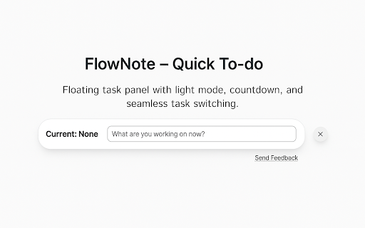 FlowNote – Quick To-do