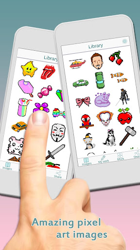 Color by Number - Pixel Art Coloring Book