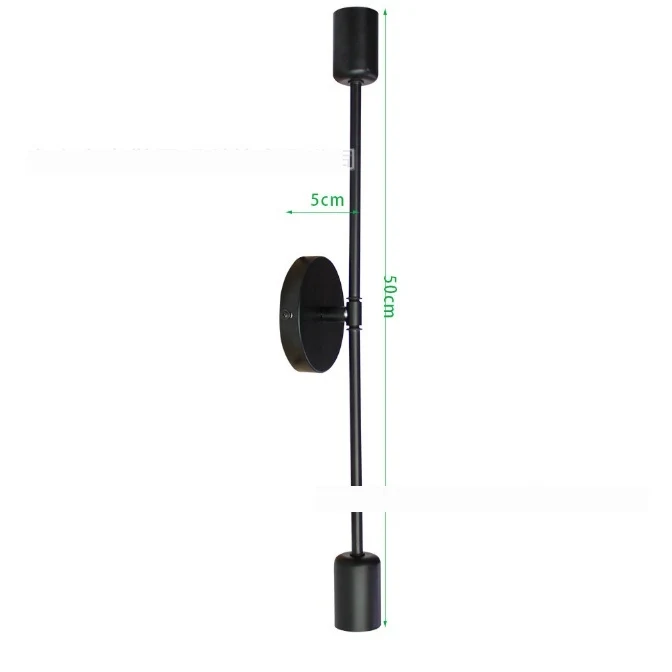 Creative Bedroom Corridor Aisle Lamps Bedside Hotel Double-headed Wall Lamp
