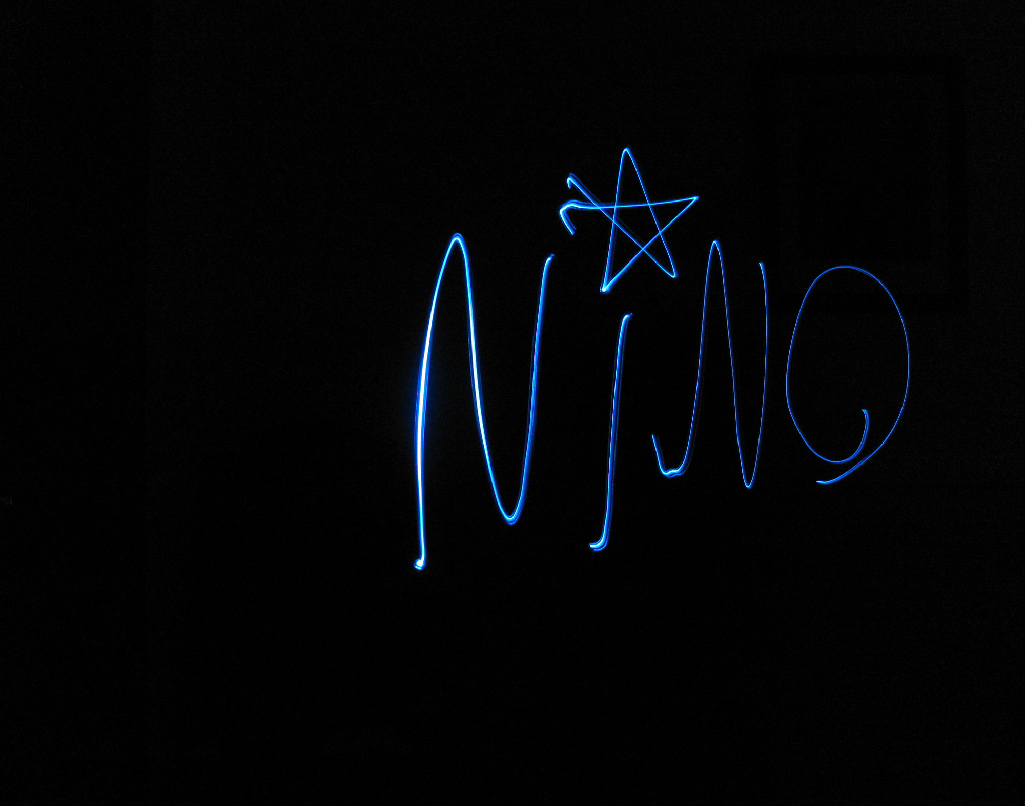 my name in blue di -Nino-