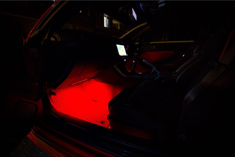 GR86のLEDテープ・SUPAREE・YouTube・86BRZ・コスパに関するカスタム事例の投稿画像1枚目