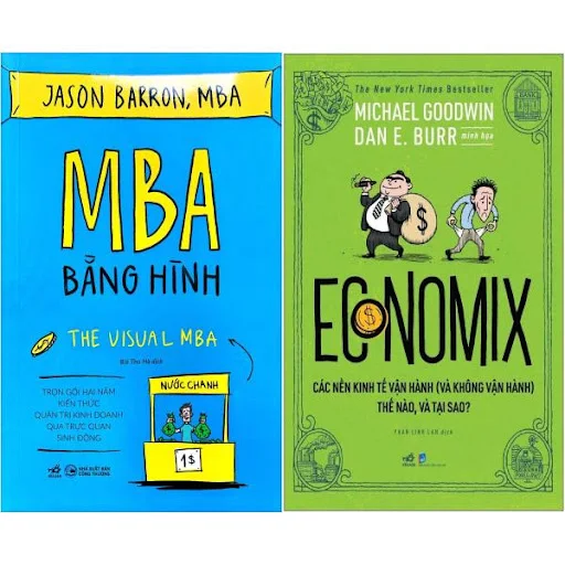 Fahasa - Combo Sách Economix - Các Nền Kinh Tế Vận Hành (Và Không Vận Hành) Thế Nào Và Tại Sao? + MBA Bằng Hình - The Usual MBA (Bộ 2 Cuốn)