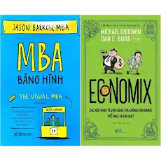 Fahasa - Combo Sách Economix - Các Nền Kinh Tế Vận Hành (Và Không Vận Hành) Thế Nào Và Tại Sao? + MBA Bằng Hình - The Usual MBA (Bộ 2 Cuốn)