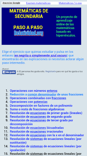 Matemáticas paso a paso