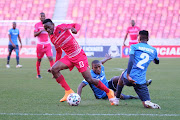 Maloisane Mokhele of Chippa United during the Promotion Playoff match between Chippa United and Richards Bay at Nelson Mandela Bay Stadium on June 19, 2021 in Gqeberha.