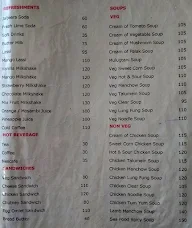 Hotel Madhuban menu 1