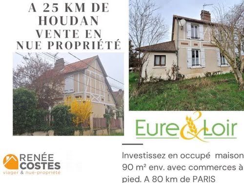 Vente viager 5 pièces 90 m² à Dreux (28100), 53 350 €