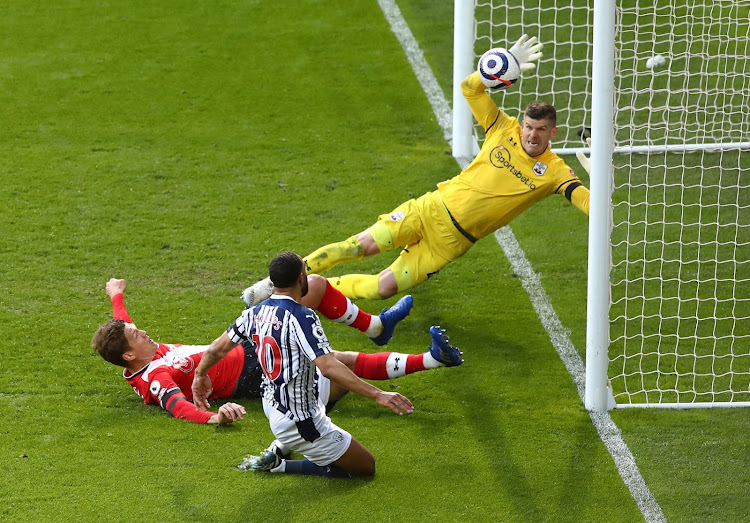 West Bromwich Albion's Matt Phillips scores their second goal against Southampton