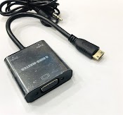 Cáp (Ky - H125B) Mini Hdmi - - > Vga+Audio