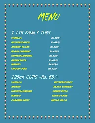 Mr. Freezer Masqati Ice Creams menu 6