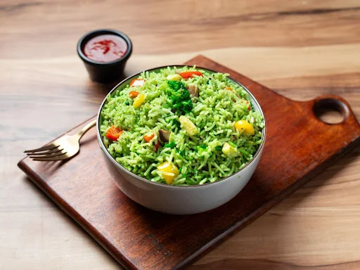 Veg Green Garlic Rice