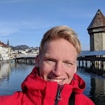 Chapel Bridge of Lucerne in Lucerne, Switzerland 