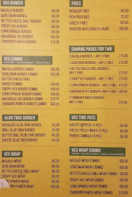 Burger Junction menu 1