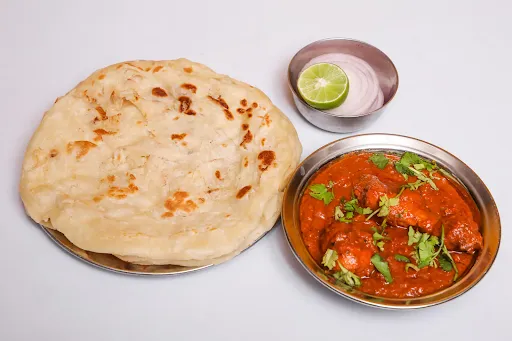 Chicken Masala With 3 Paratha