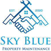 Sky Blue Property Maintenance Logo