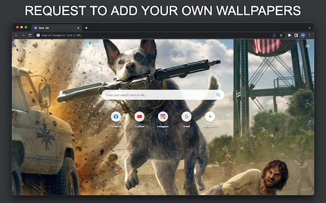 Far Cry5 New Tab - Chrome Wallpapers