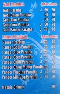 A2 To P2 Paratha menu 1