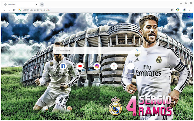 Real Madrid CF Wallpapers New Tab