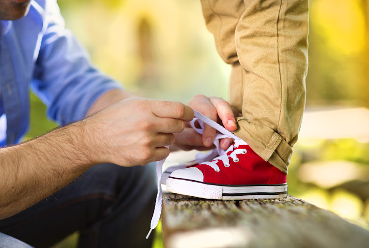 Witnesses heard a male voice screaming about a lost shoe while a child fearfully apologised.