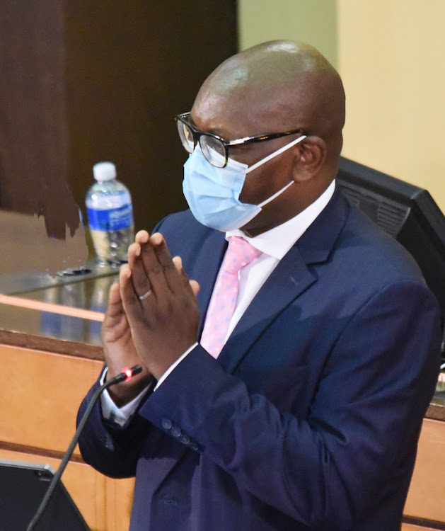 FILE IMAGE: Gauteng Premier David Makhura at the State of the Province address at Gauteng Legislature in Johannesburg.