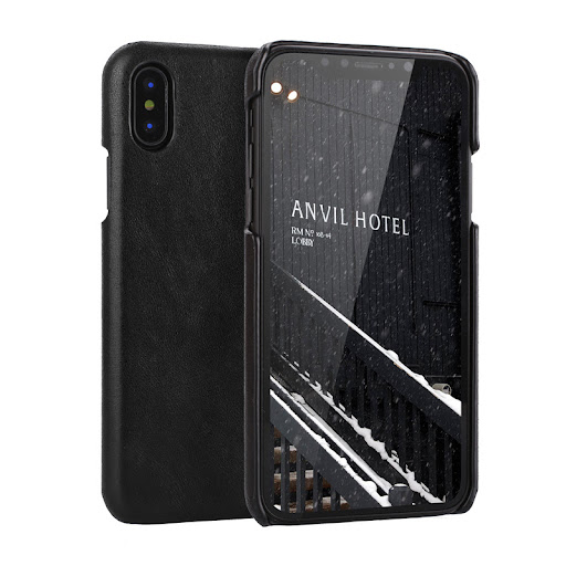 Title 4, Frosted Top Layer Cowhide Anti-Drop Business Le...