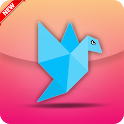 Bird Origami Step by Step - Paper Crafts icon