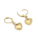 Gold earrings