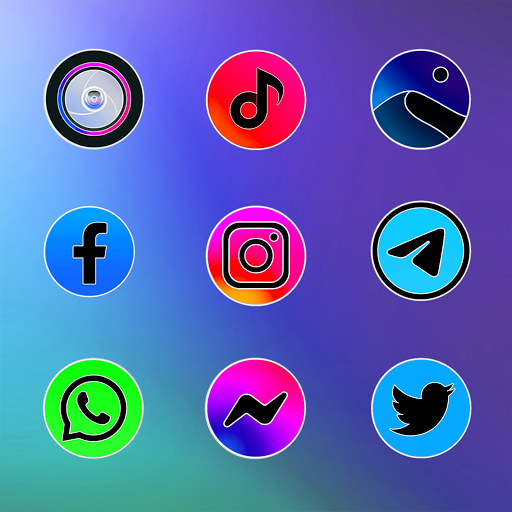 MIUl Circle Fluo - Icon Pack