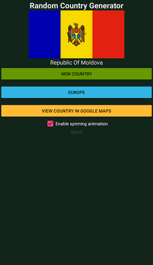 Random Country Generator Android Apps on Google Play