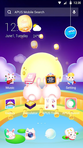 Rabbits-APUS Launcher theme