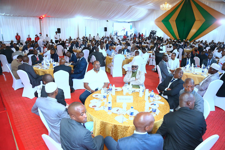 Muslim Community Iftar dinner at KICC on April 11, 2023